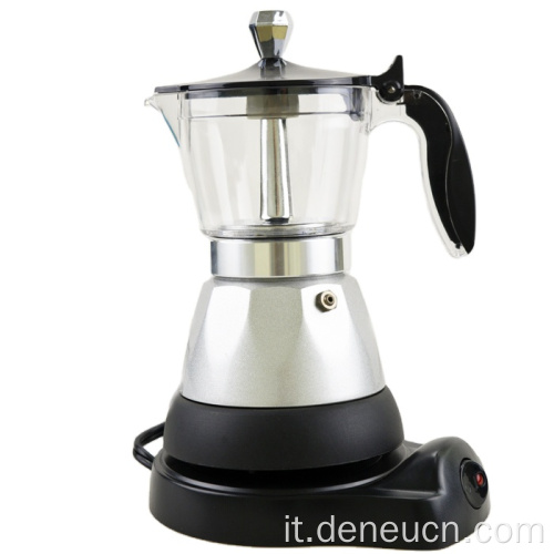 Classico espresso elettrico moka in stile italiano